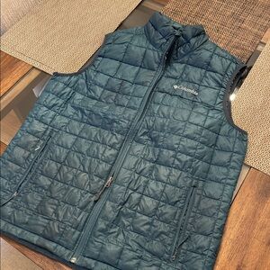 Columbia Men's Dark teal Quilted Vest